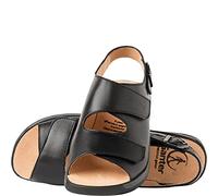 Ganter Damen MONICA Weite G Sandalen, Schwarz (schwarz), 42 EU (8 UK)