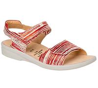 Ganter Damen Sonnica-E, Klettsandale Sandale, red, 36 EU Schmal