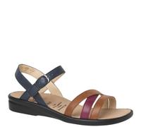 Ganter Damen Sonnica Sandale, darkblue, 40.5 EU X-Schmal
