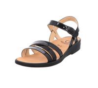 Klassische Sandalen schwarz Sonnica schwarz Lack 40,5
