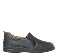 Ganter Herren Kurt Flacher Slipper, schwarz, 41 EU XX-Weit