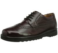Ganter ERIC, Weite G, Herren Brogue Schnürhalbschuhe, Rot (Bordo 4500), 46.5 EU (11.5 Herren UK)