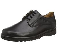 Ganter ERIC, Weite I, Herren Derby Schnürhalbschuhe, Schwarz (schwarz 0100), 47 EU (12 Herren UK)