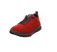 Ganter Sneaker Evo Merinowolle (Merino-Walkloden für guten Klimakomfort) rot/anthrazitgrau Damen, Größe Euro (US) 38 (7,5)
