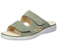 Ganter Pantolette Gina G Softnubuk Salbei Grün Damen Größe 38