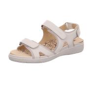 GANTER Gina G Damen Sandale weiß milk Glattleder 38 Weiss Damen