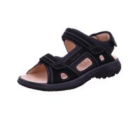Ganter Sandale Giovanni G Nubuk/Nappa Schwarz Herren Größe 46