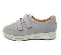 female Sportliche Slipper grau 40,5