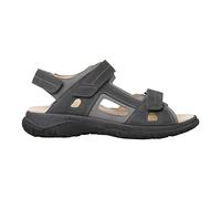 GANTER Giovanni G Herren Sandale grau darkgrey Nubukleder 41 Grau Herren