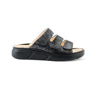 Ganter Halina Pantolette darksilver für Damen, schwarz, Größe 40 EU