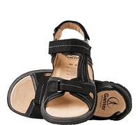 Ganter Sandale Giovanni G Nubuk/Nappa Schwarz Herren Größe 46