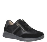 Ganter Herren Harald-H Sneaker, Schwarz, 44.5 EU Weit