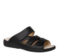 Ganter Herren Harry Hausschuh, schwarz, 43 EU Weit