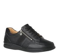 Ganter Herren Kurt-K Sneaker, schwarz, 42.5 EU X-Weit