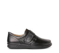 GANTER SENSITIV Kurt K Kletthalbschuhe schwarz/Calf-Glattleder UK 8,5 Schwarz Herren