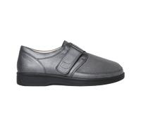 Ganter Karin K 8-20 5733 Anthrazit (grau) - Schnürschuh mit loser Einlage - Damenschuhe Bequeme Ballerina / Slipper, Grau, leder (softnubuk) für Damen, grau, Gr. 38 EU