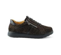 Ganter Kelly Schnürer espresso leo für Damen, animal, Größe 40 ½ EU / 7 UK