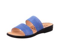 Ganter Komfort Pantoletten für Damen, blau, Größe 43 EU / 9 UK