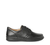 Ganter Herren Schnürhalbschuhe Kurt K Sensitiv Calf-Glattleder Schwarz Größe 47 EU / UK 12 Weit