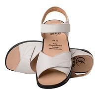 Ganter Sandale Monica, Zweiklett, Offwhite (Milk), Damen, Größe 5½