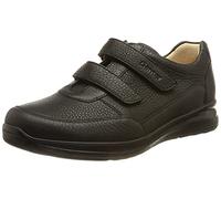 Ganter Kletthalbschuhe Harald EcoNappa Schwarz Herren Gr. 44,5