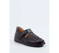 Ganter Sandale in schwarz in Größe: 43.5 für Herren Weite: K