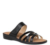 Ganter Damen Sonnica Hausschuh, schwarz, 37.5 EU X-Schmal