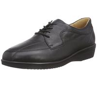 Ganter SENSITIV INGE, Weite I, Damen Derby Schnürhalbschuhe, Schwarz (schwarz 0100), 37 EU (4 Damen UK)