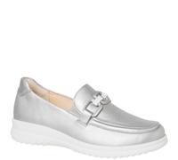 Ganter Heike Slipper silver für Damen, Größe 40 EU / 6,5 UK