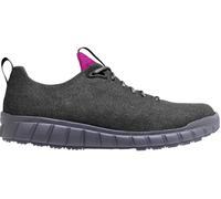 Ganter Sneaker Evo Merinowolle (Merino-Walkloden für guten Klimakomfort) schwarz/grau/pink Damen, Größe Euro (US) 37,5 (7)