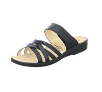 Ganter Damen Sonnica Hausschuh, schwarz, 37.5 EU X-Schmal