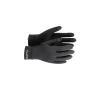 Craft Lumen Fleece Laufhandschuhe-Schwarz, Größe M