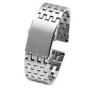 GANYUU Edelstahl-Uhrenarmband für Diesel DZ4316 DZ7395 7305 4209 4215 Herren-Armband aus massivem Metall, 24 mm 26 mm 28 mm 30 mm Armbänder (Farbe: B Silber, Größe: 28 mm)