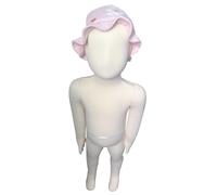 Ganzkörper-Schaufensterpuppe Für Kinder Im Alter Von 1 Bis 14 Jahren, Gesichtslos, Beige, Beweglicher, Realistischer Torso Mit Metallsockel, Für Schaufensterdekoration, Einfarbig, Ab 14 Jahren.