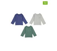 GAP 3er-Set: Longsleeve in Blau - Größe 74/80 | Baby Langarmshirts