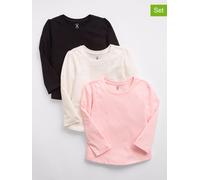 GAP 3er-Set: Longsleeves in Rosa - Größe 92 | Baby Langarmshirts