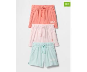 GAP 3er-Set: Sweatshorts in Hellblau - Größe 68/74 | Kinderhosen
