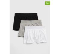 GAP 3er-Set: Unterhosen in Weiss/Grau - 40% | Größe M | Herren Sportunterwaesche