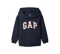 GAP Baby Mädchen Playtime Favorites Logo Pullover Hoodie Kapuzenpullover, Wandteppich, Marineblau, 24 Monate