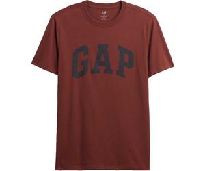 GAP BASIC LOGO Herren-T-Shirt, braun, größe S