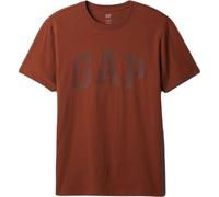 GAP BASIC LOGO Herren-T-Shirt, braun, größe XS