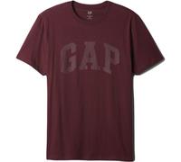 GAP BASIC LOGO Herren-T-Shirt, weinrot, größe S