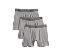 GAP Boxershorts für Herren, Unterhosen, Unterwäsche, 3er-Pack, Meliert, Grau, Small