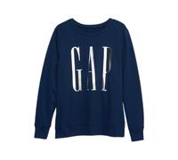 GAP CREWNECK LOGO Damen Sweatshirt, dunkelblau, größe XXS