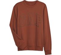 GAP CREWNECK LOGO Herren Sweatshirt, braun, größe XS