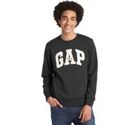 GAP CREWNECK LOGO Herren Sweatshirt, dunkelgrau, größe S