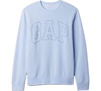 GAP CREWNECK LOGO Herren Sweatshirt, hellblau, größe XS