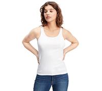 GAP Damen Favorite Tank Top Trägershirt/Cami Shirt, Weiß, Klein
