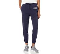 GAP Damen Fleece-Jogginghose mit Logo Trainingshose, Marineblaue Uniform, X-Groß