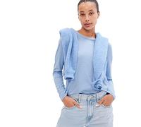 Gap Damen Foreversoft Long Sleeve Crew Neck Tee T-Shirt T-Shirt